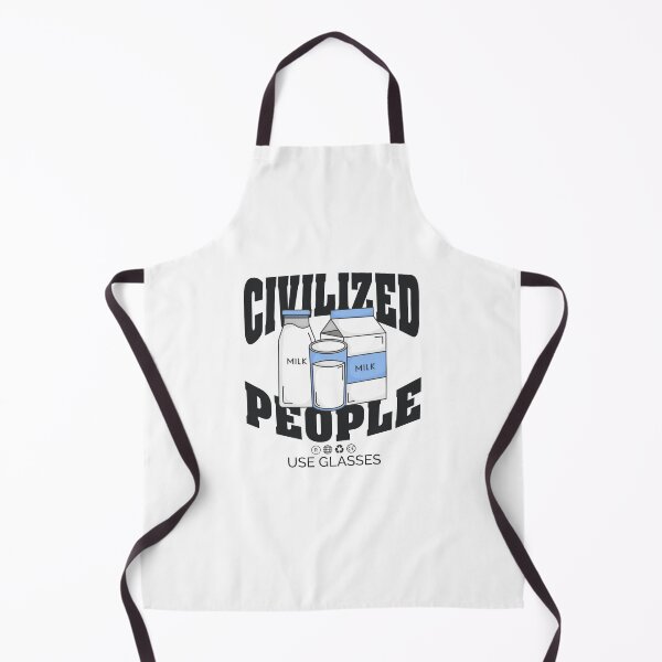 Item preview, Civilized people use glasses to drink designed and sold by Peerless-Prime.
