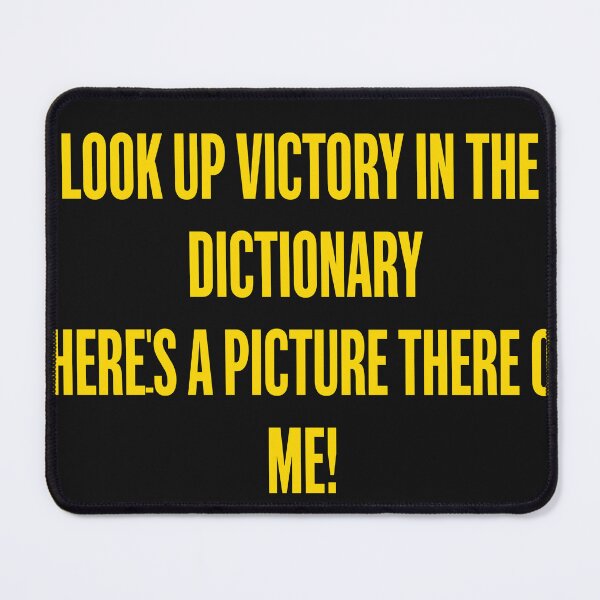 Item preview, Look Up Victory In The Dictionary designed and sold by EmilyCostume.