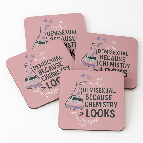 Item preview, Demisexual Pride – Chemistry Over Looks LGBTQIA Flag Design designed and sold by Rajasekar.