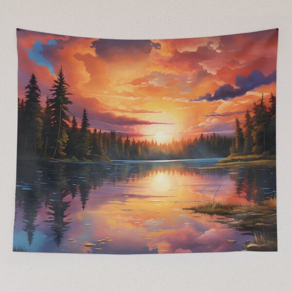 Item preview, Sunset Reflections Dance designed and sold by DrawnThreads.