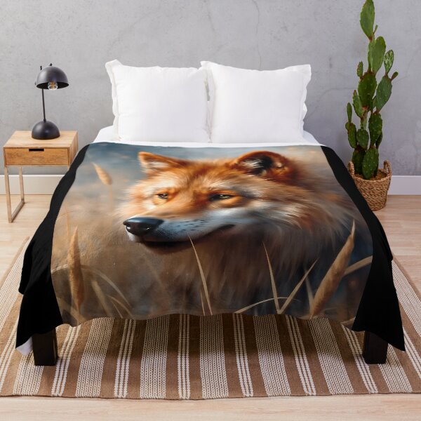 Item preview, Longing Wolf Of Warmer Times designed and sold by tobyheward.