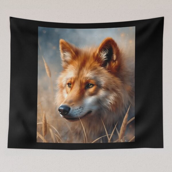 Item preview, Longing Wolf Of Warmer Times designed and sold by tobyheward.