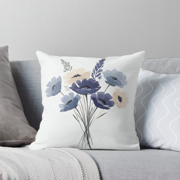 Item preview, Ramo de flores azules sencillo designed and sold by TheTimeTaxi.