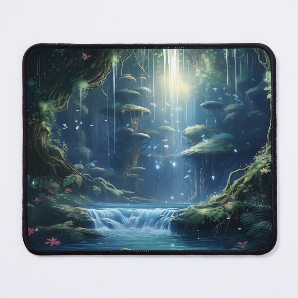 Item preview, Waterfall Dreamscape designed and sold by DrawnThreads.