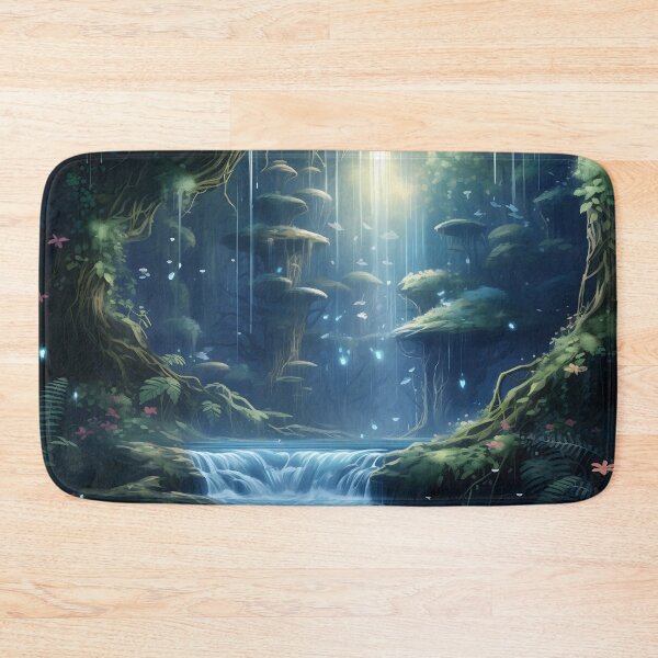 Artikelvorschau, Waterfall Dreamscape entworfen und verkauft von DrawnThreads.