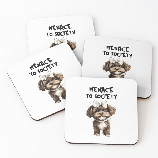 Item preview, Menace to Society – Cute Puppy Graphic designed and sold by KatelynMitalski.