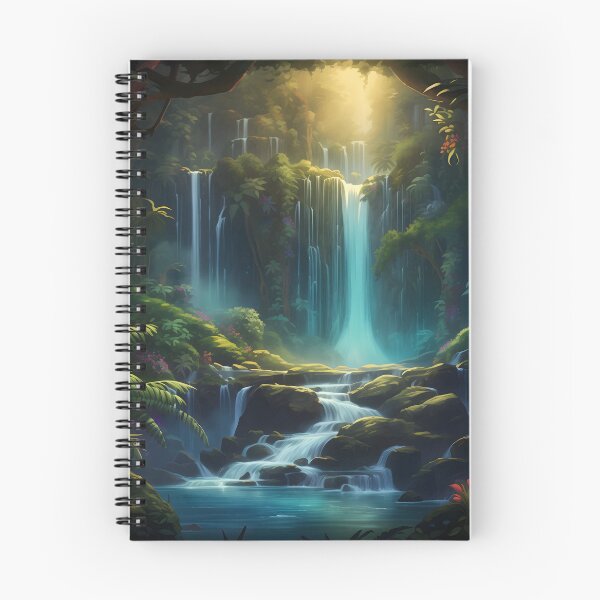 Aperçu de l'œuvre Surreal Waterfall Beauty créée et vendue par DrawnThreads.