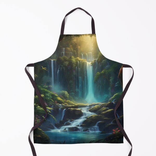 Aperçu de l'œuvre Surreal Waterfall Beauty créée et vendue par DrawnThreads.