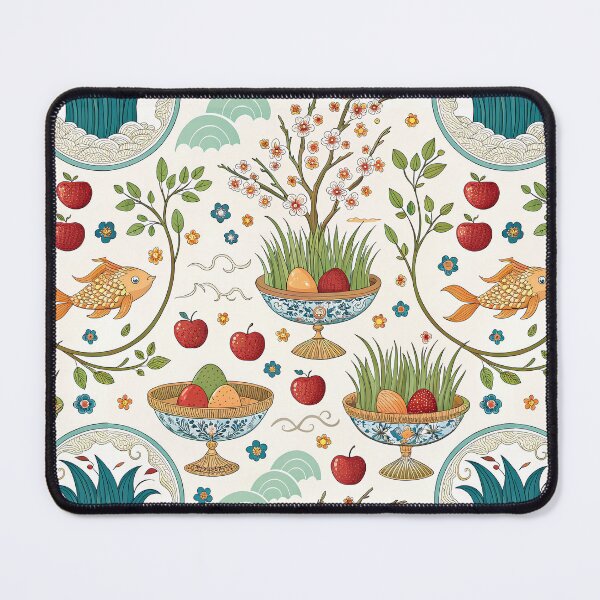 Item preview, Elegant Nowruz Haft Seen Pattern designed and sold by tretyakov.