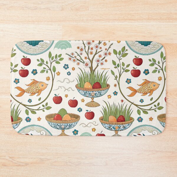 Item preview, Elegant Nowruz Haft Seen Pattern designed and sold by tretyakov.
