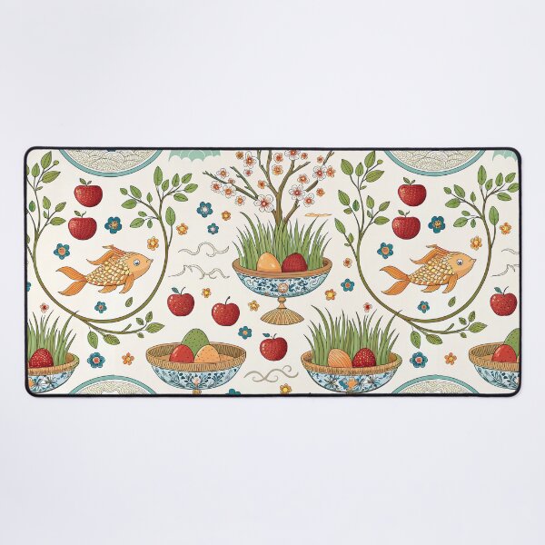 Item preview, Elegant Nowruz Haft Seen Pattern designed and sold by tretyakov.