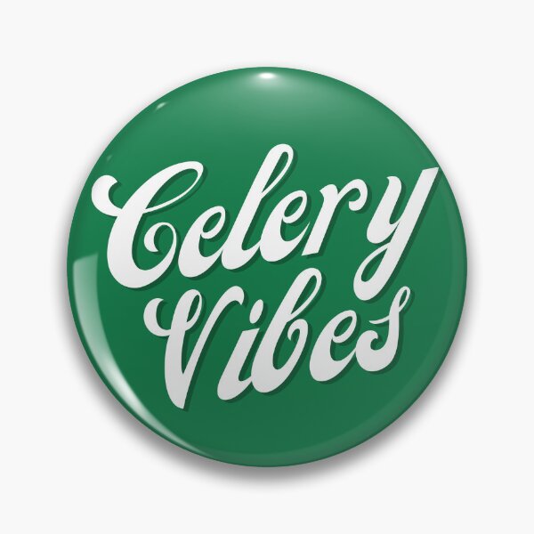 Item preview, Celery Vibes - Vintage Typography Celery Stalks Lovers designed and sold by Millusti.