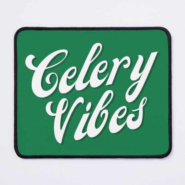 Item preview, Celery Vibes - Vintage Typography Celery Stalks Lovers designed and sold by Millusti.