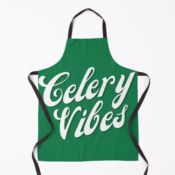Item preview, Celery Vibes - Vintage Typography Celery Stalks Lovers designed and sold by Millusti.