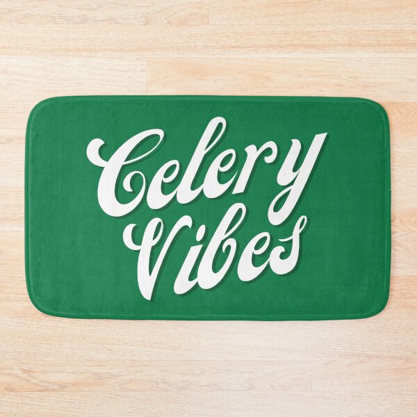 Item preview, Celery Vibes - Vintage Typography Celery Stalks Lovers designed and sold by Millusti.
