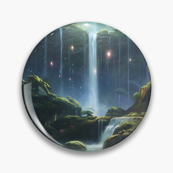 Artikelvorschau, Waterfall's Ethereal Charm entworfen und verkauft von DrawnThreads.