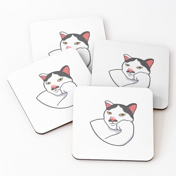 Item preview, Chill Moustache Cat designed and sold by goal-getter.