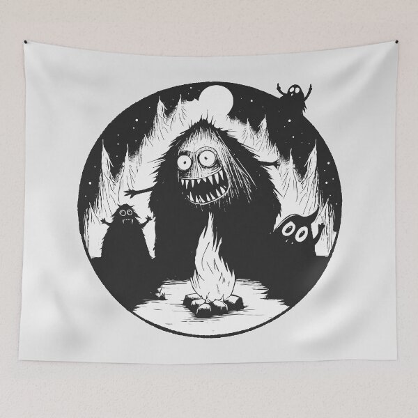Item preview, Strange creatures Camp designed and sold by tabemisa.