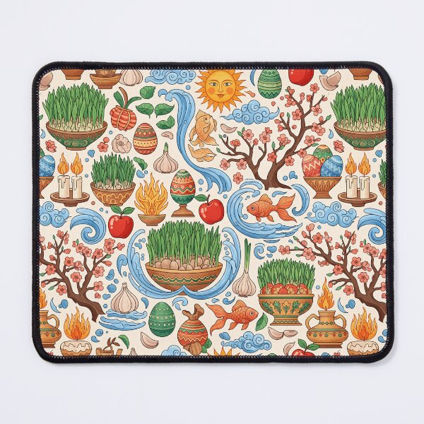Item preview, Vibrant Nowruz Persian New Year Pattern designed and sold by tretyakov.