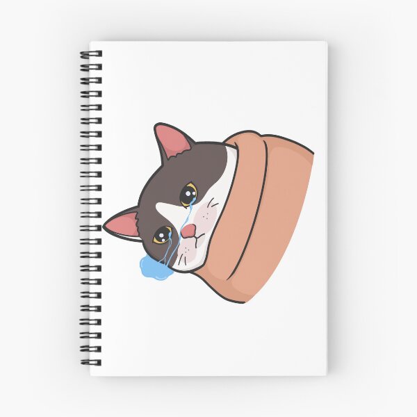 Item preview, Sobbing Cat designed and sold by goal-getter.