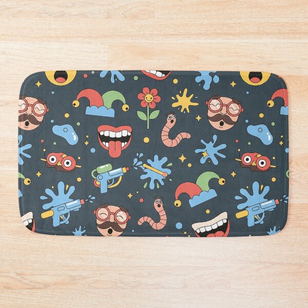 Item preview, Playful April Fools Day Prank Pattern designed and sold by tretyakov.