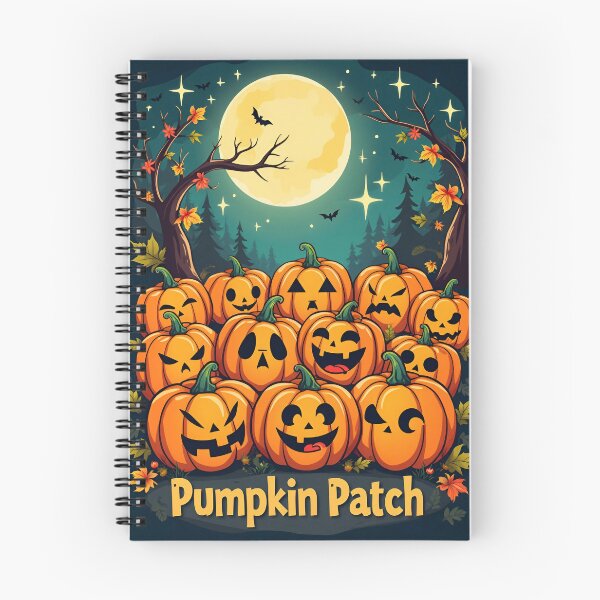 Item preview, Charming Pumpkin Patch Poster | Cozy Autumn Farm Scene | Wholesome Fall Harvest Illustration | Rustic Pumpkin Field Aesthetic | Warm Seasonal Country Vibes designed and sold by PaintedPixels01.