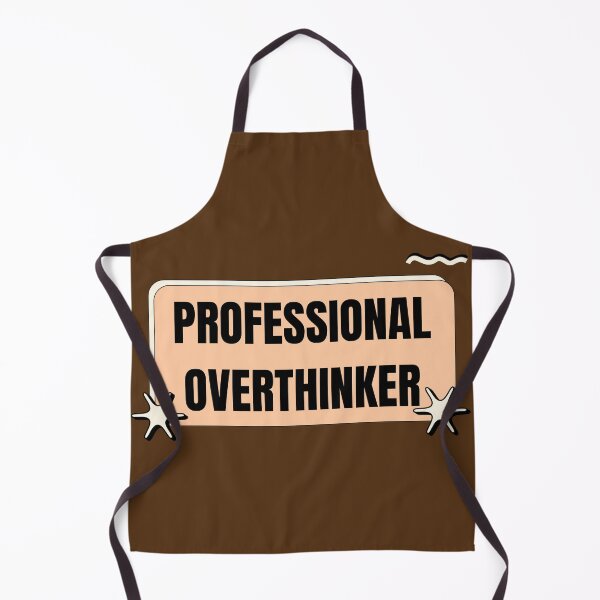 Item preview, Professional Overthinker – Funny Mental Health  designed and sold by TeesAndSass.