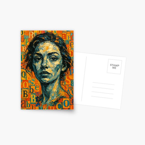 Item preview, Echoes in Ink and Oil | Abstract Expression in Mixed Medium | Emotional Art Through Texture and Tone | Haunting Dual-Medium Composition | Poetic Contrast of Fluid and Bold designed and sold by PaintedPixels01.