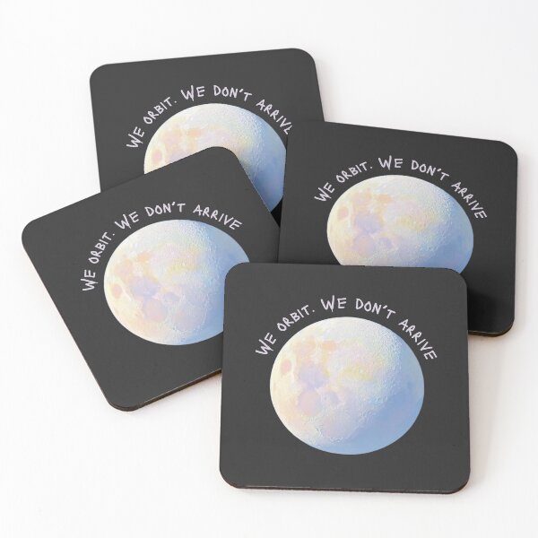 Item preview, We orbit. We don't arrive. │ Moon Oversized designed and sold by mallardpark.