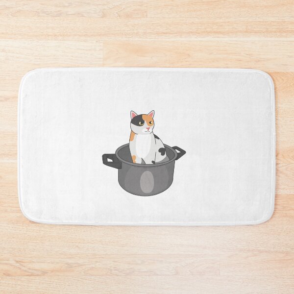 Item preview, Cat in a Pan designed and sold by goal-getter.