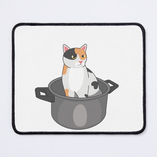 Item preview, Cat in a Pan designed and sold by goal-getter.