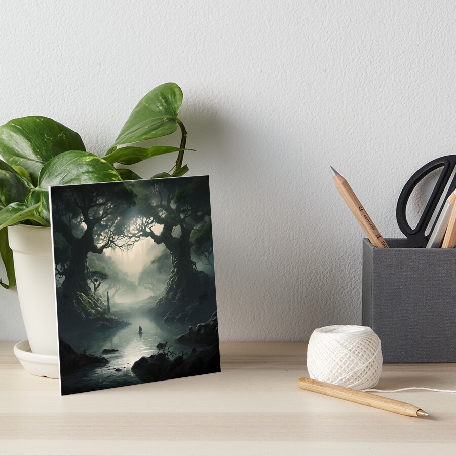 Vista previa del artículo con la obra «Lámina rígida», diseñado y vendido por DrawnThreads.