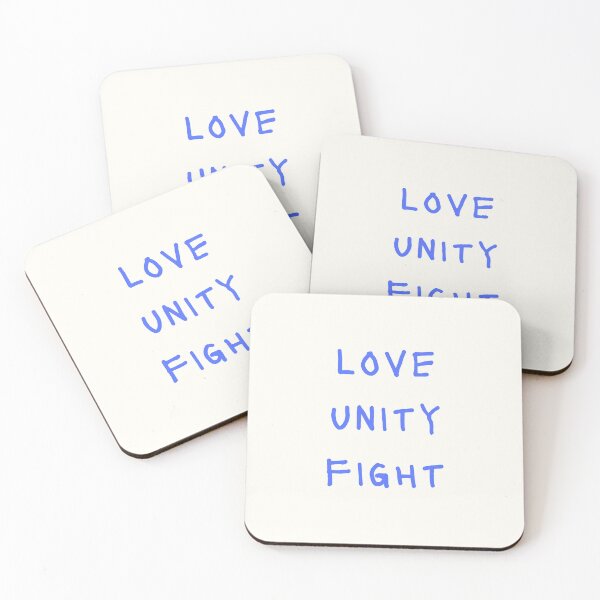 Item preview, Love, Unity, Fight designed and sold by mallardpark.
