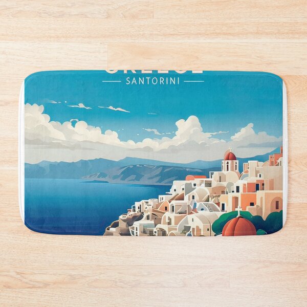 Item preview, Santorini, Greece poster designed and sold by paulrommer.