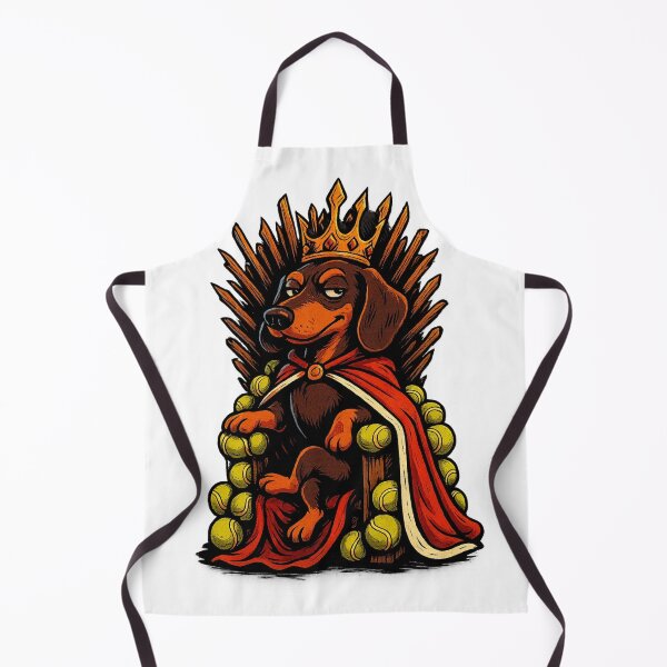 Item preview, Viennese Warlord – Fear the Bark Dachshund King designed and sold by nbg2012.