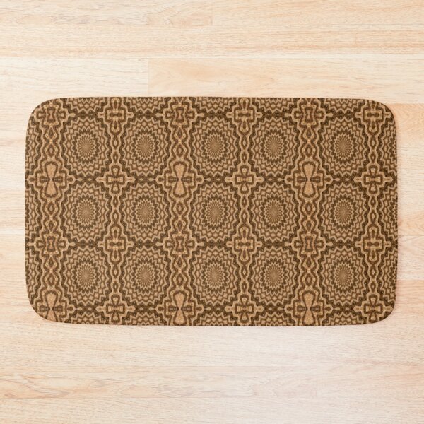 Item preview, Brown abstract seamless parallel circle pattern. designed and sold by Giulivo Store Graphic.