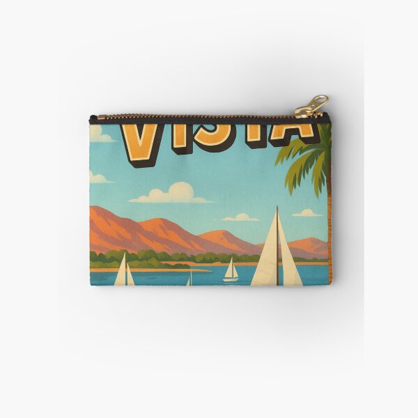 Item preview, Chula Vista Coastal Scene with Sailboats and Mountains designed and sold by Aryabek.