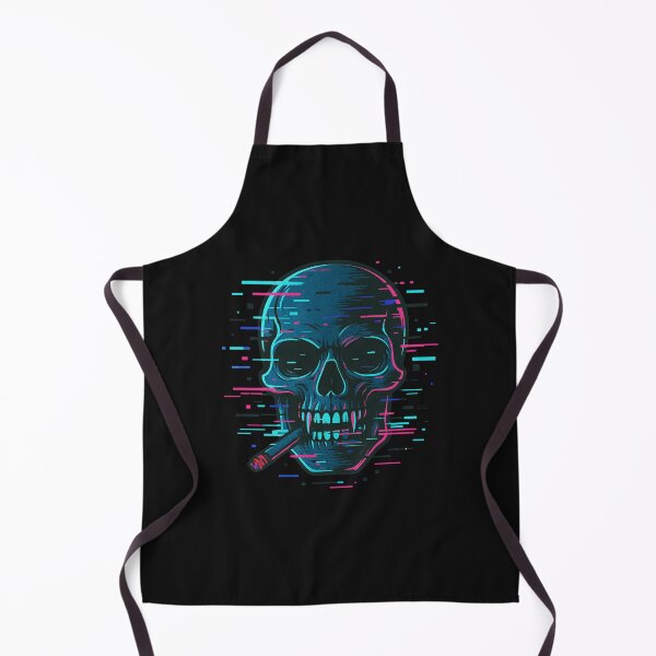 Item preview, Cyberpunk Skull with Digital Glitch Effects – Glitchcore Futuristic Aesthetic Art designed and sold by ColorSplash123.