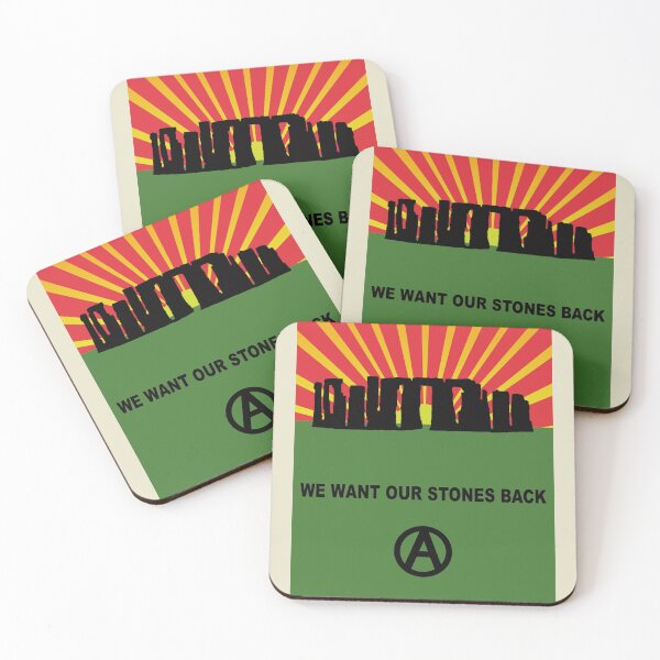 Item preview, Stonehenge - we want our stones back designed and sold by Radical Poster Collective.