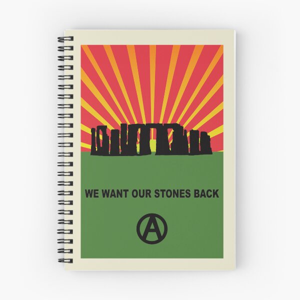 Item preview, Stonehenge - we want our stones back designed and sold by Radical Poster Collective.