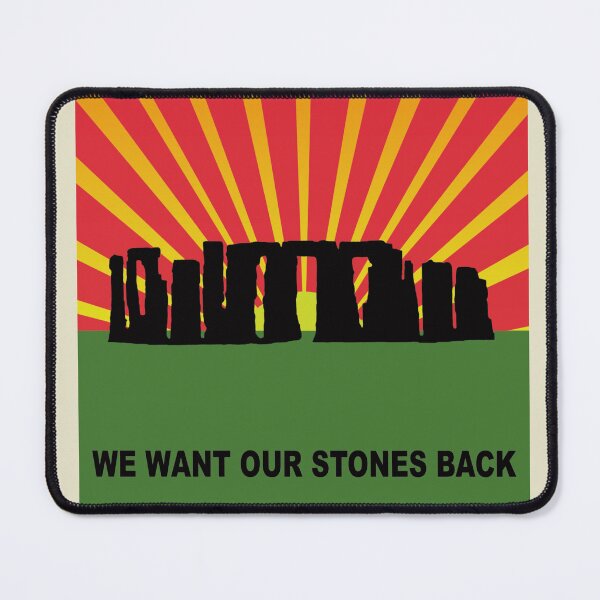 Item preview, Stonehenge - we want our stones back designed and sold by Radical Poster Collective.