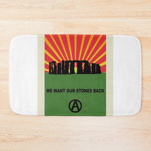 Item preview, Stonehenge - we want our stones back designed and sold by Radical Poster Collective.