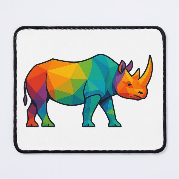Item preview, Prismatic Rhino Robust Profile designed and sold by TheWonkyEaselCo.