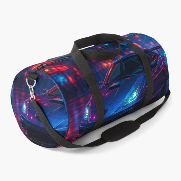 Item preview, Modified Japanese Car Shining Under Vibrant Urban Night Lights designed and sold by RevUpDesign.