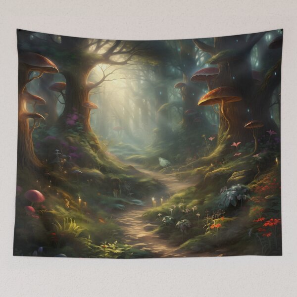Item preview, Magic in the Forest Artistry designed and sold by DrawnThreads.