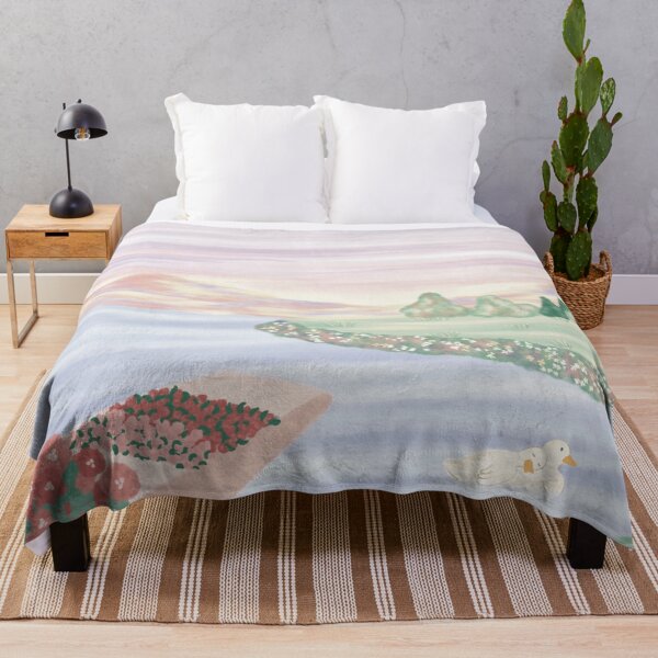 Item preview, Dreamy Lakeside Blossom Landscape designed and sold by nuteling.