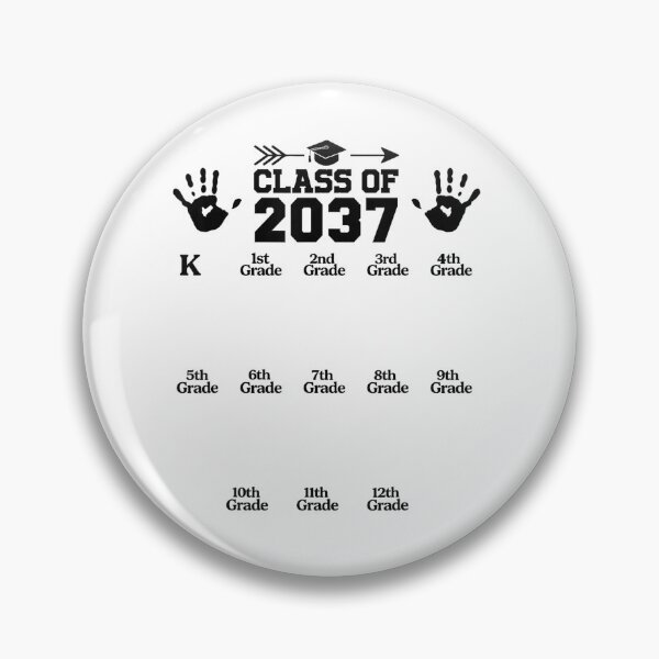 Item preview, Class of 2037 Future Grad Tee - K-12 School Progression Gift designed and sold by 3liegy.