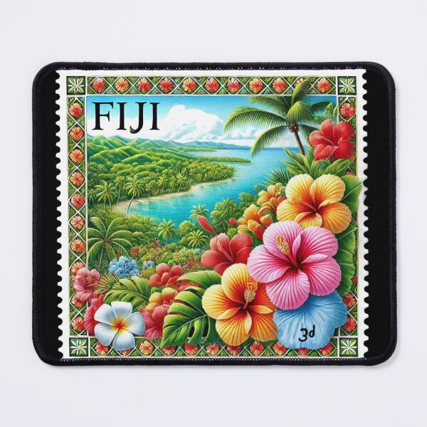 Item preview, Fiji Stamp Classic designed and sold by Myra365Art.