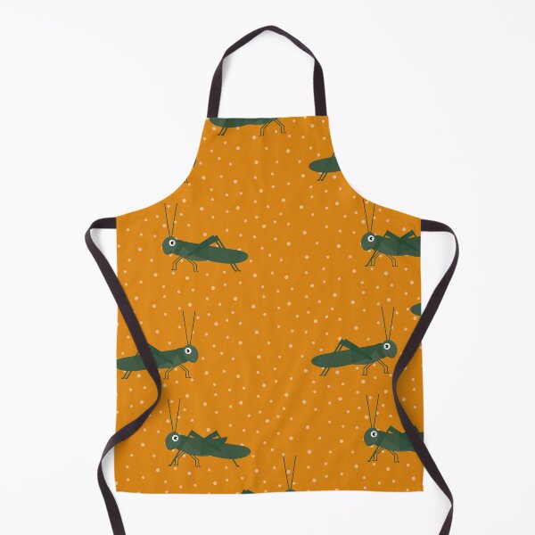 Item preview, Grasshoppers on orange designed and sold by reneesillus.