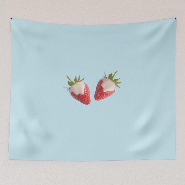 Item preview, Strawberries Dipped in Cream - Sweet & Elegant designed and sold by mallardpark.